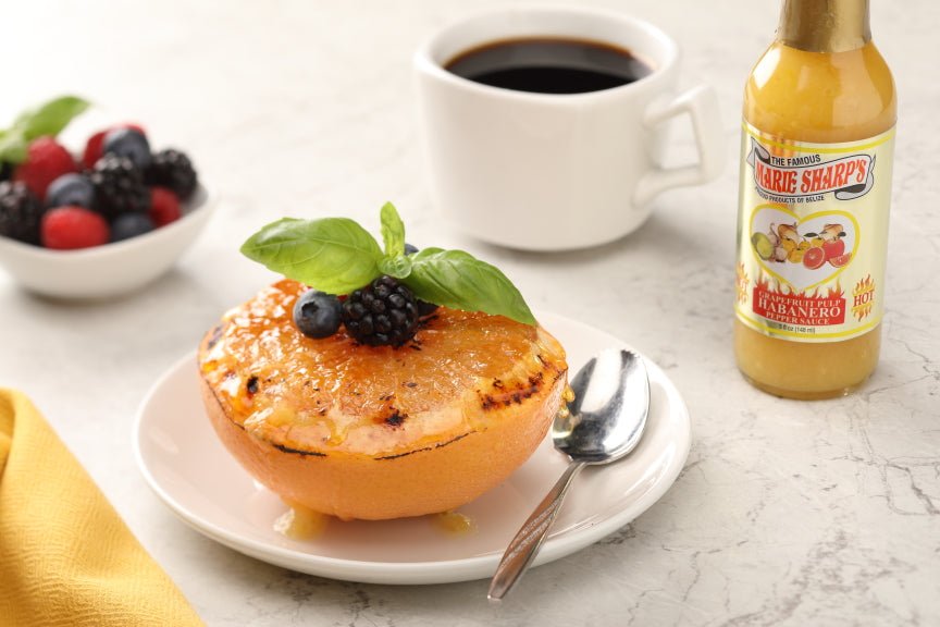 Grapefruit Brulée Recipe with Marie Sharp’s Grapefruit Pulp Habanero Pepper Sauce - Pepperheadz Company Store