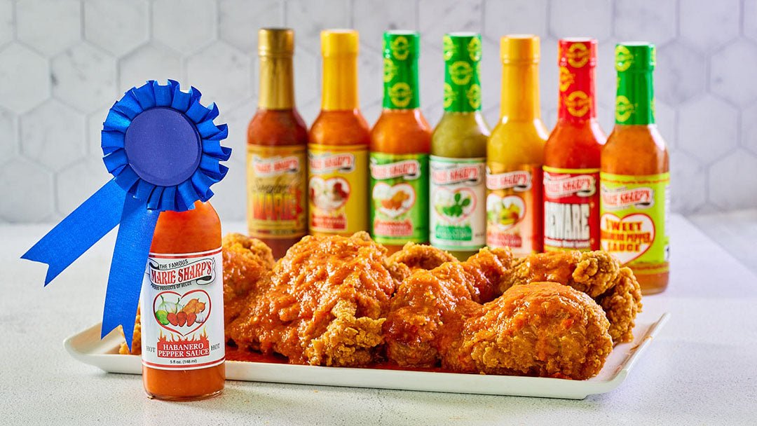 Southern Fried Chicken with Marie Sharp’s Mild Habanero Pepper Sauce - Pepperheadz Company Store