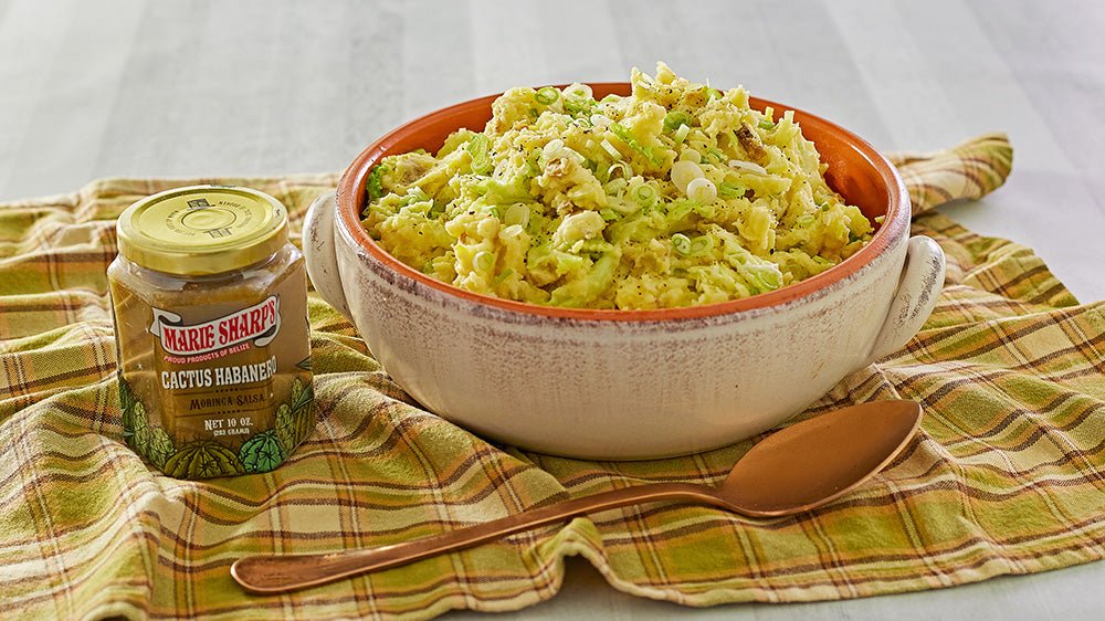 Spicy Irish Colcannon Recipe with Marie Sharp's Cactus Habanero Moringa Salsa - Pepperheadz Company Store