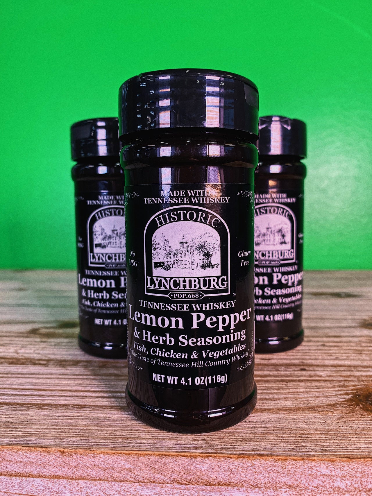 Historic Lynchburg Lemon Pepper & Herb Seasoning - 4.1 oz.