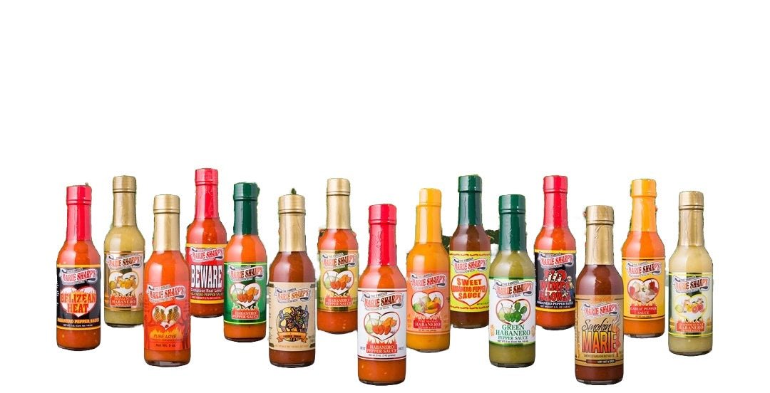 Marie Sharp's Complete Set of Marie's Sauces - 5 oz Size (16 Sauces) - Marie Sharp's Company Store