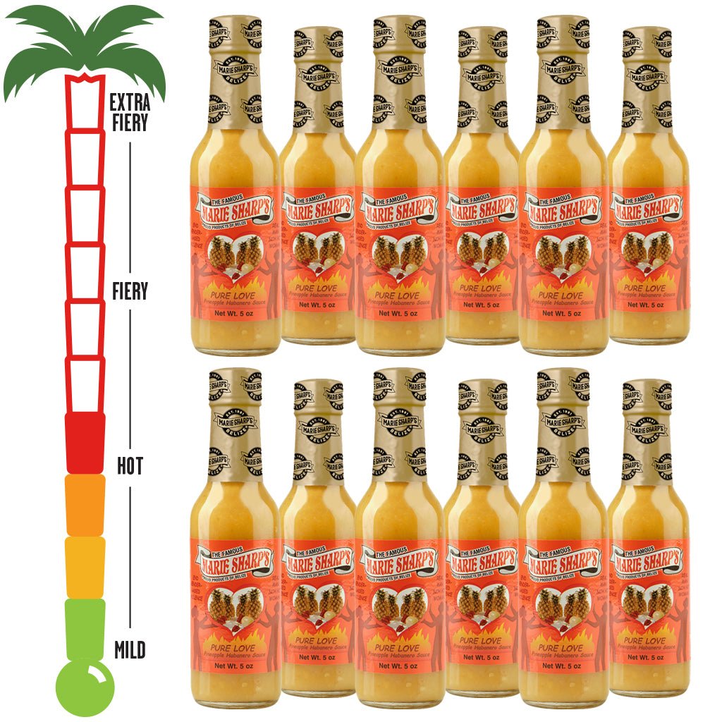 PURE LOVE Pineapple Habanero Sauce - Marie Sharp's Company Store