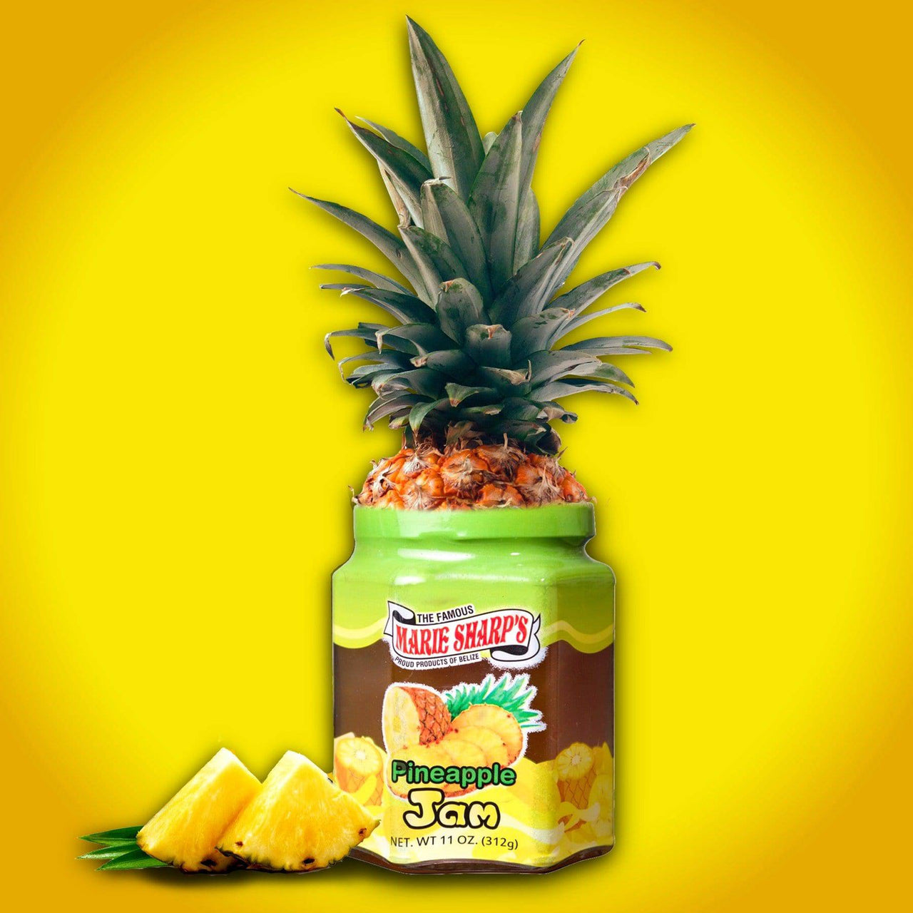 Jam - Pineapple, 11 oz - Marie Sharp's Company Store